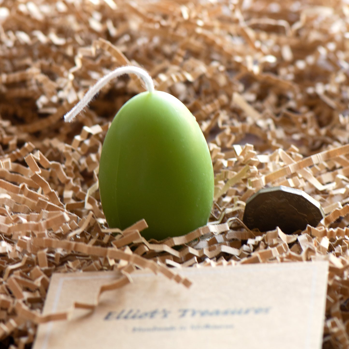 Little Egg (Colours) Beeswax Candle