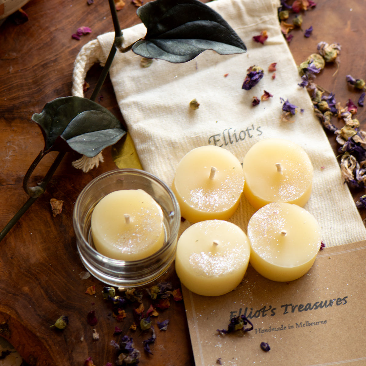 Scented Beeswax Tealights Starter Set