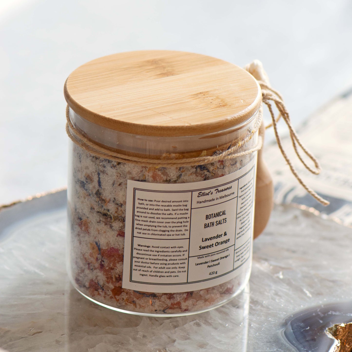 Botanical Bath Salts - 420 g Jar