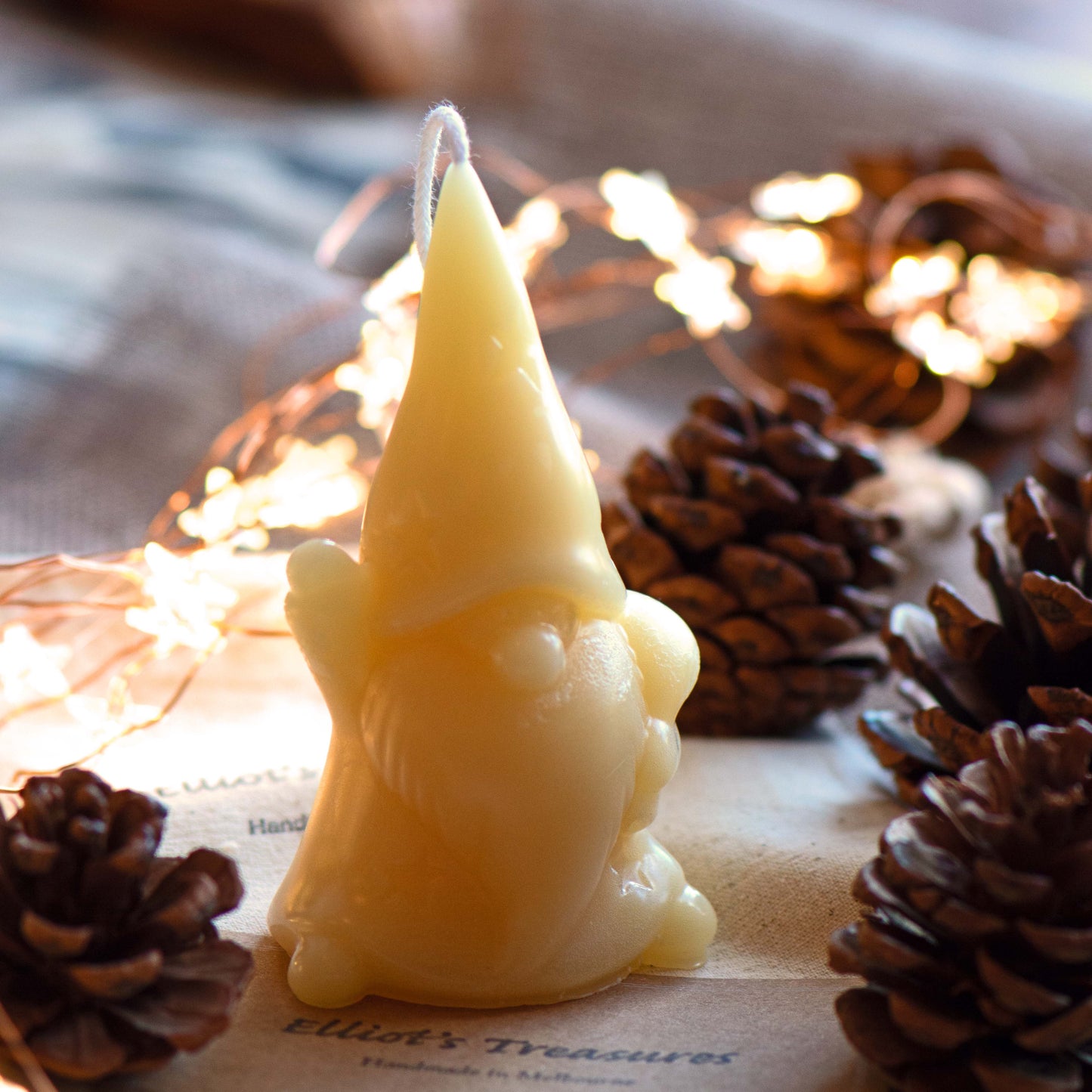 Santa Claus - Pure Beeswax Candle