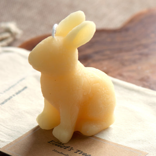 Easter Bunny Beeswax Candle