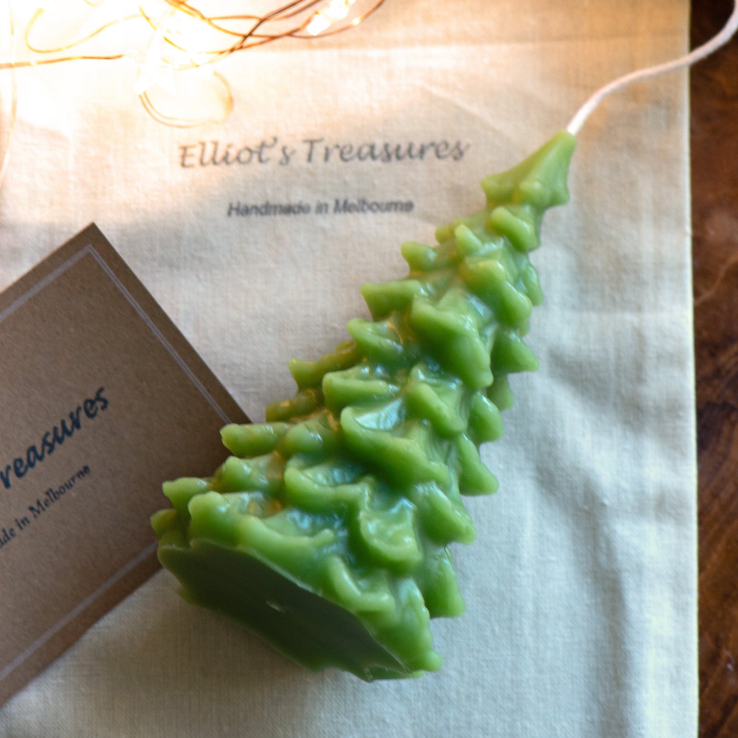 Limited Edition Christmas Tree (Green) Beeswax Candle