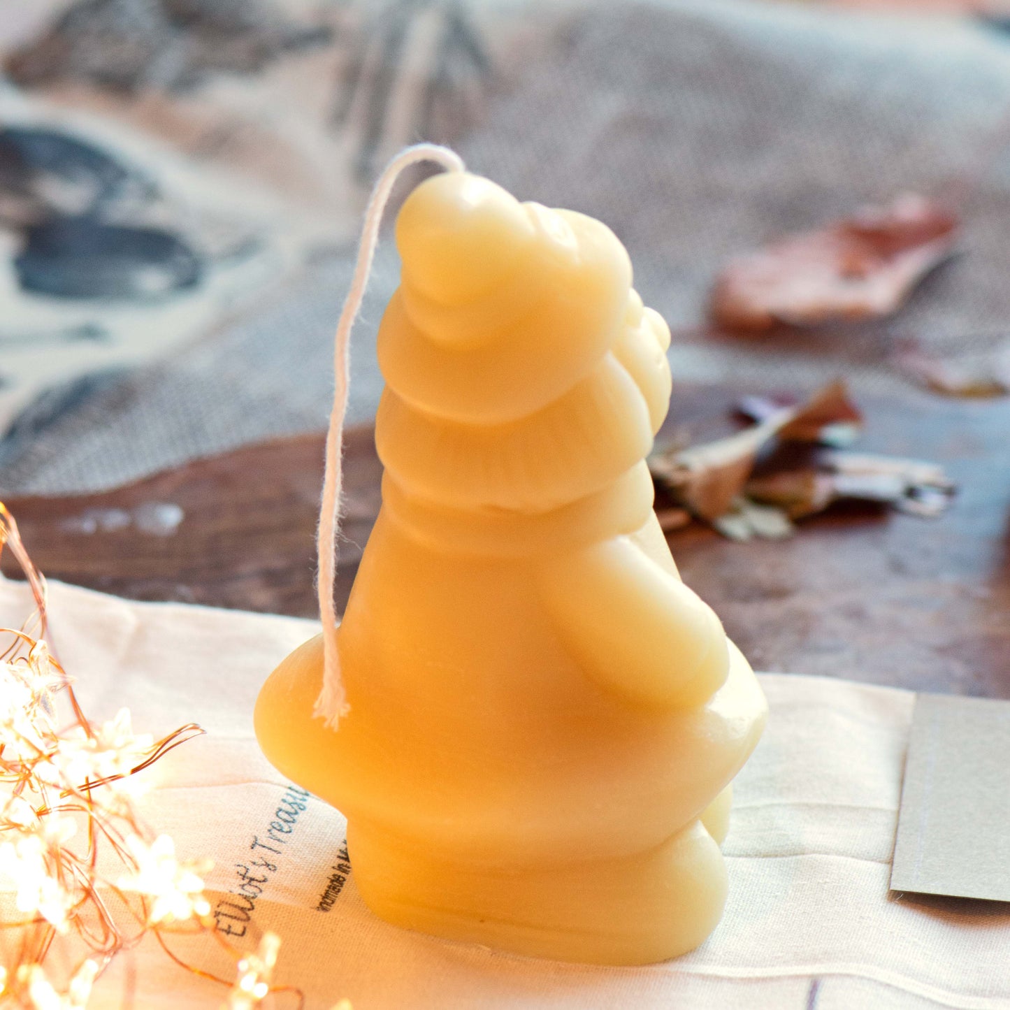 Happy Witch - Pure Beeswax Candle