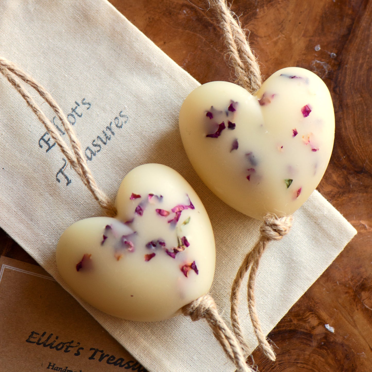 Rose Chunky Heart