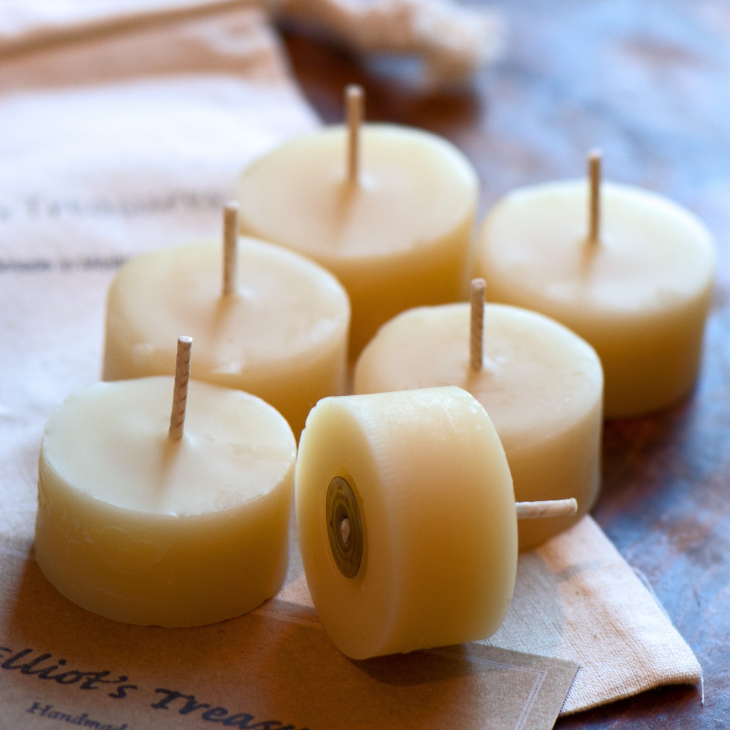 Standard Beeswax Tealight Refills