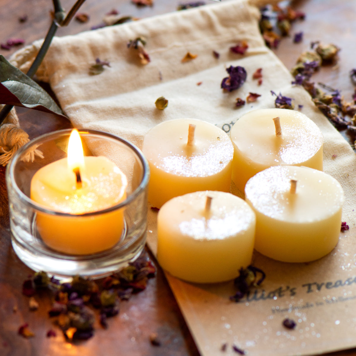 Scented Beeswax Tealights Starter Set