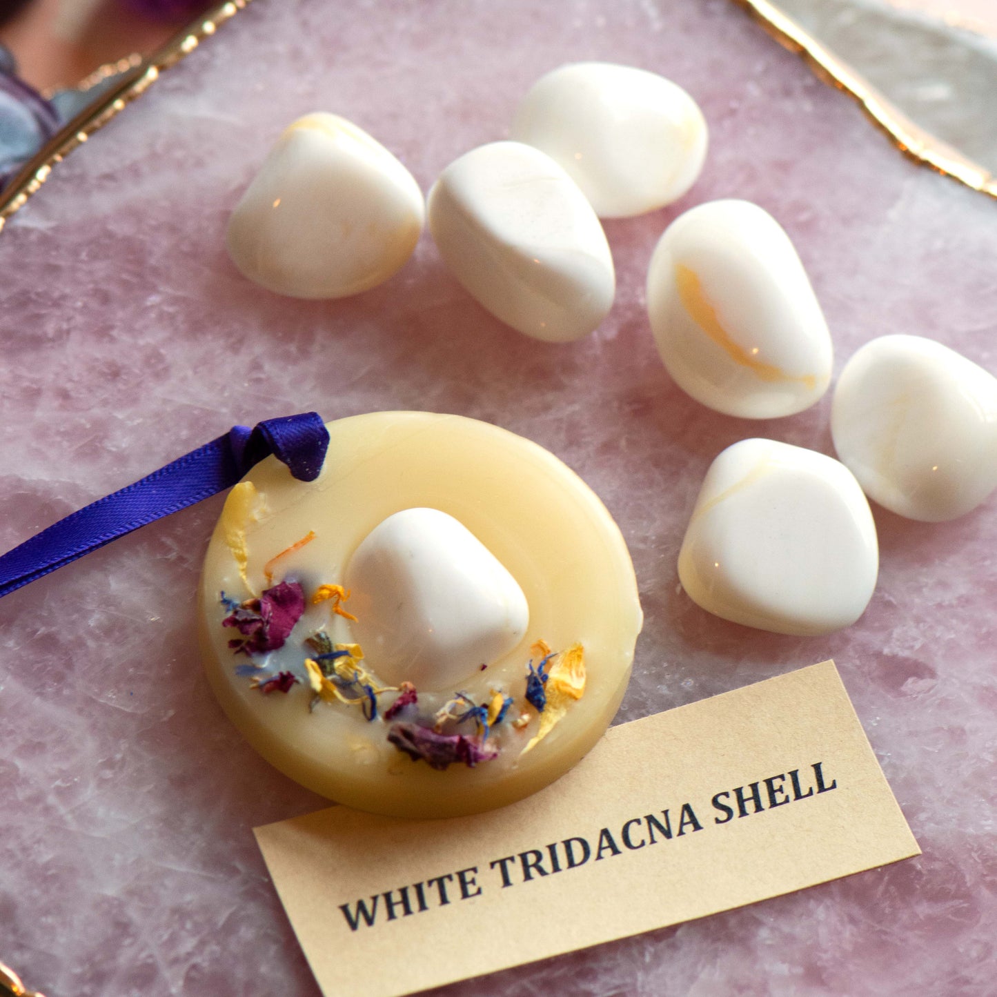 Scented Chakra Beeswax Tablet