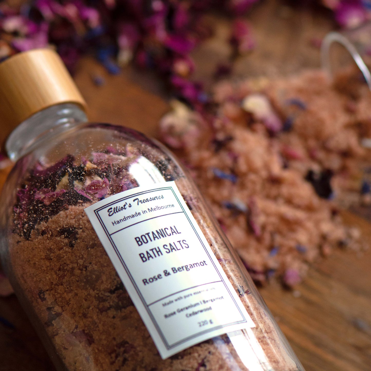 Botanical Bath Salts - 220g Bottle