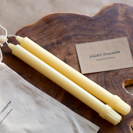 Colonial Taper Beeswax Candles