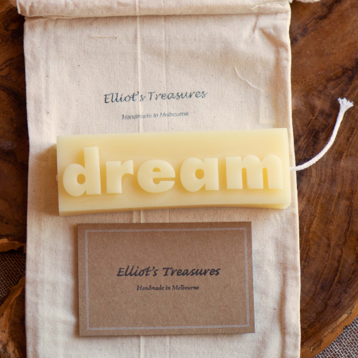 Dream - Pure Beeswax Candle