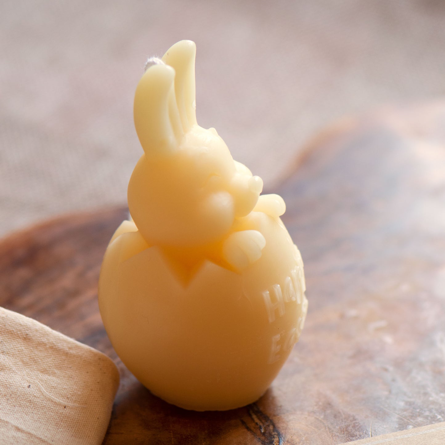 Happy Easter Bunny - Pure Beeswax Candle