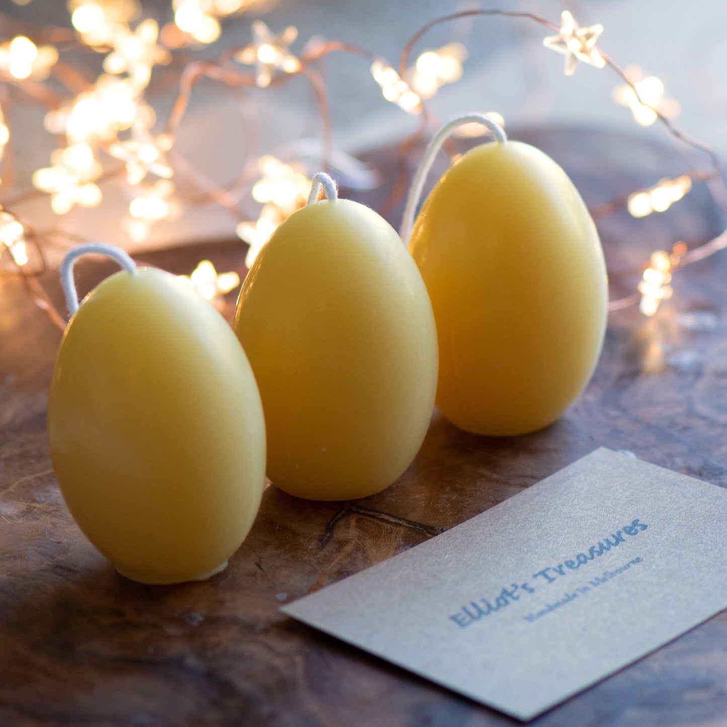 Little Egg - Pure Beeswax Candle