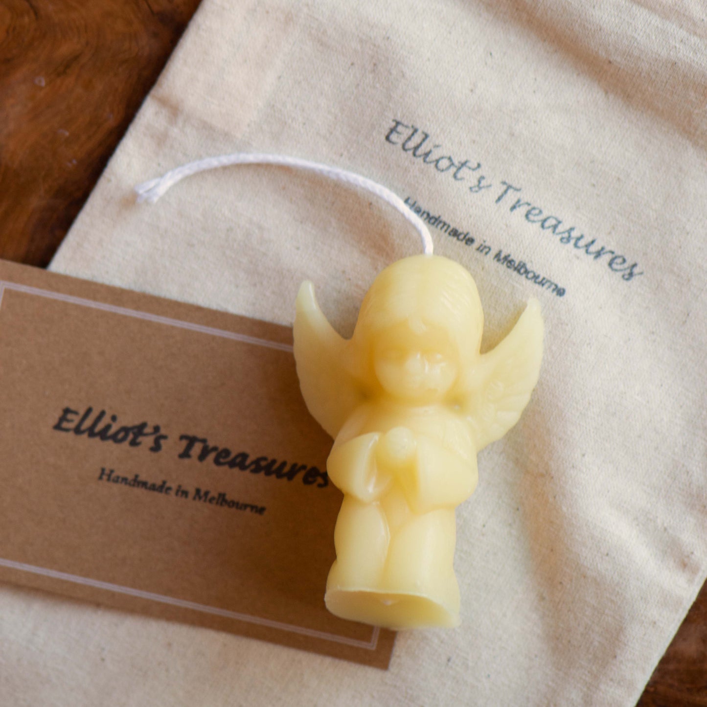 Little Angel Beeswax Candle