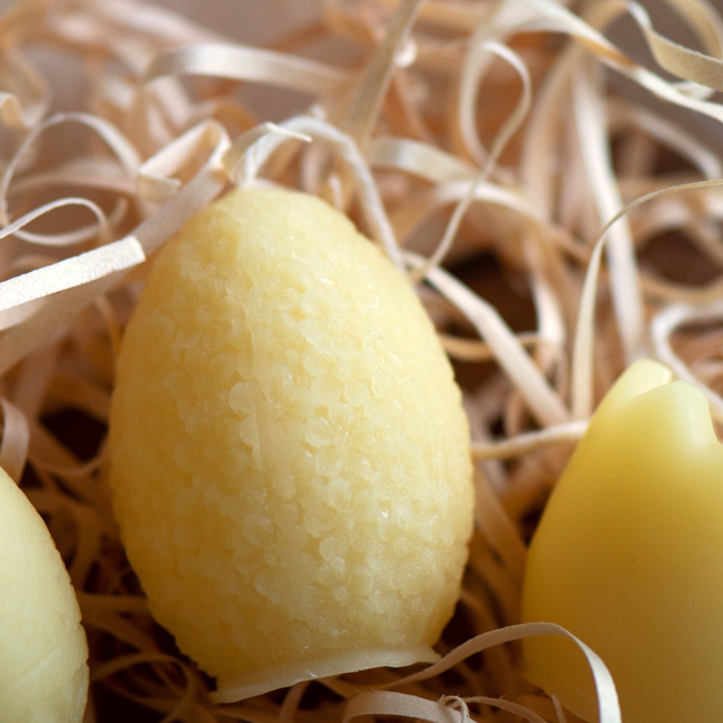 Mini Easter Eggs - Pure Beeswax Candles