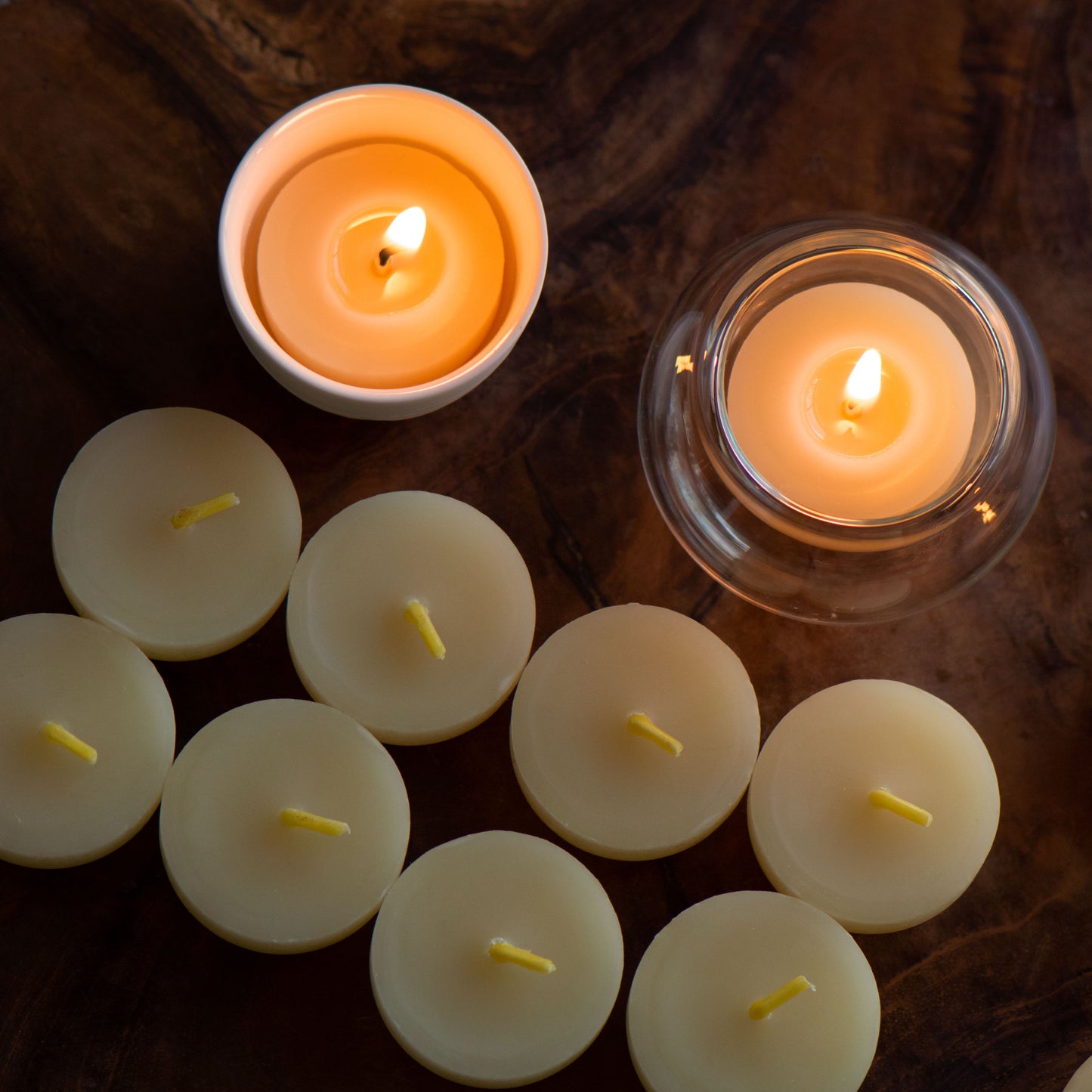 Northern Light beeswax tealight refills