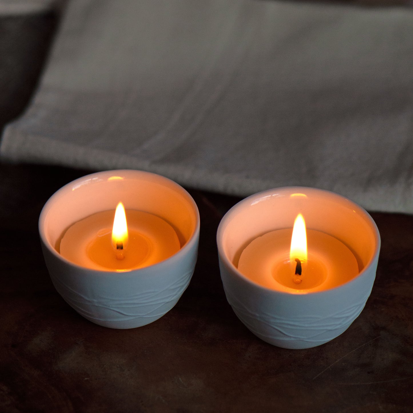 Porcelain Tealight Holder by Northern Light