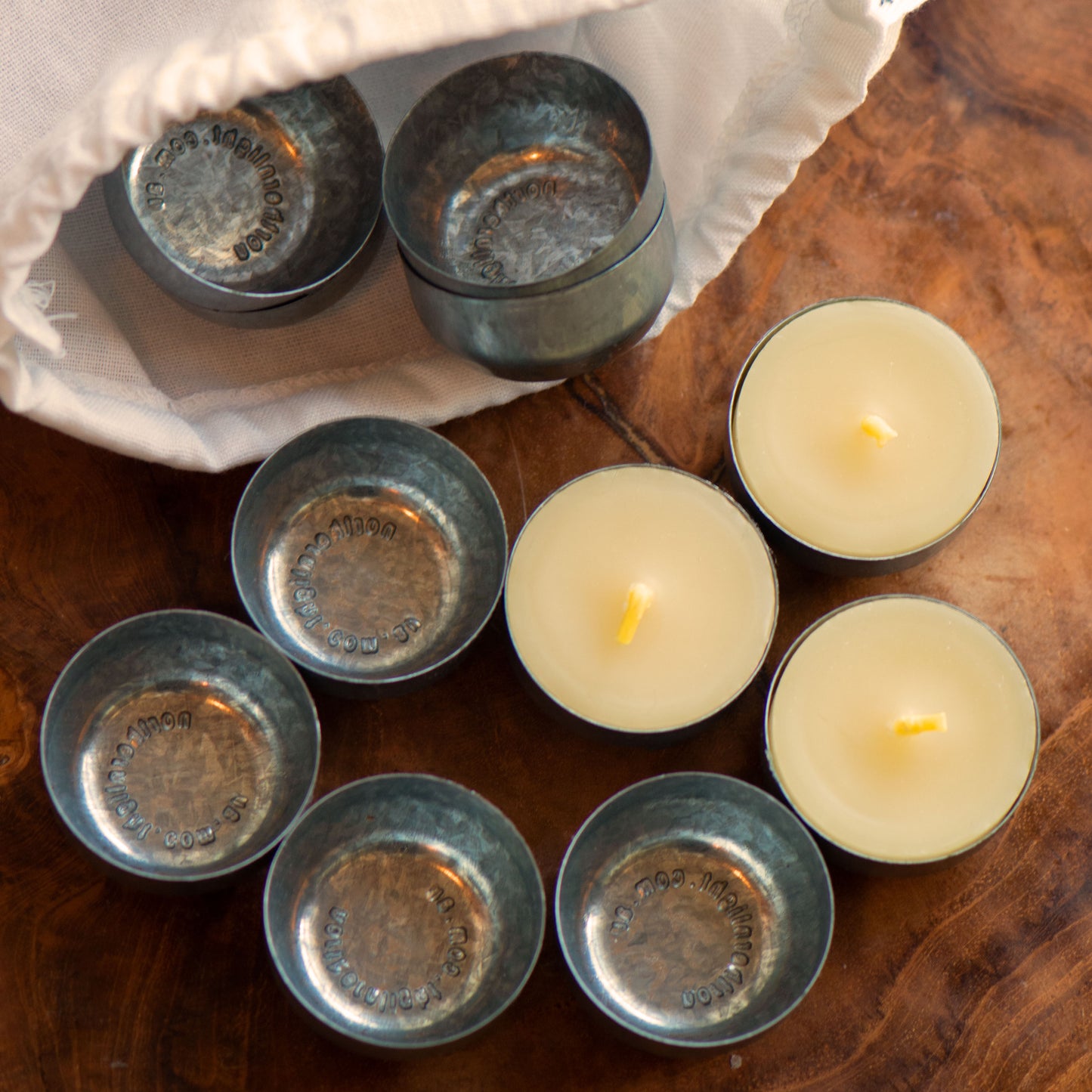 Reusable Tealight Tins by Northern Light