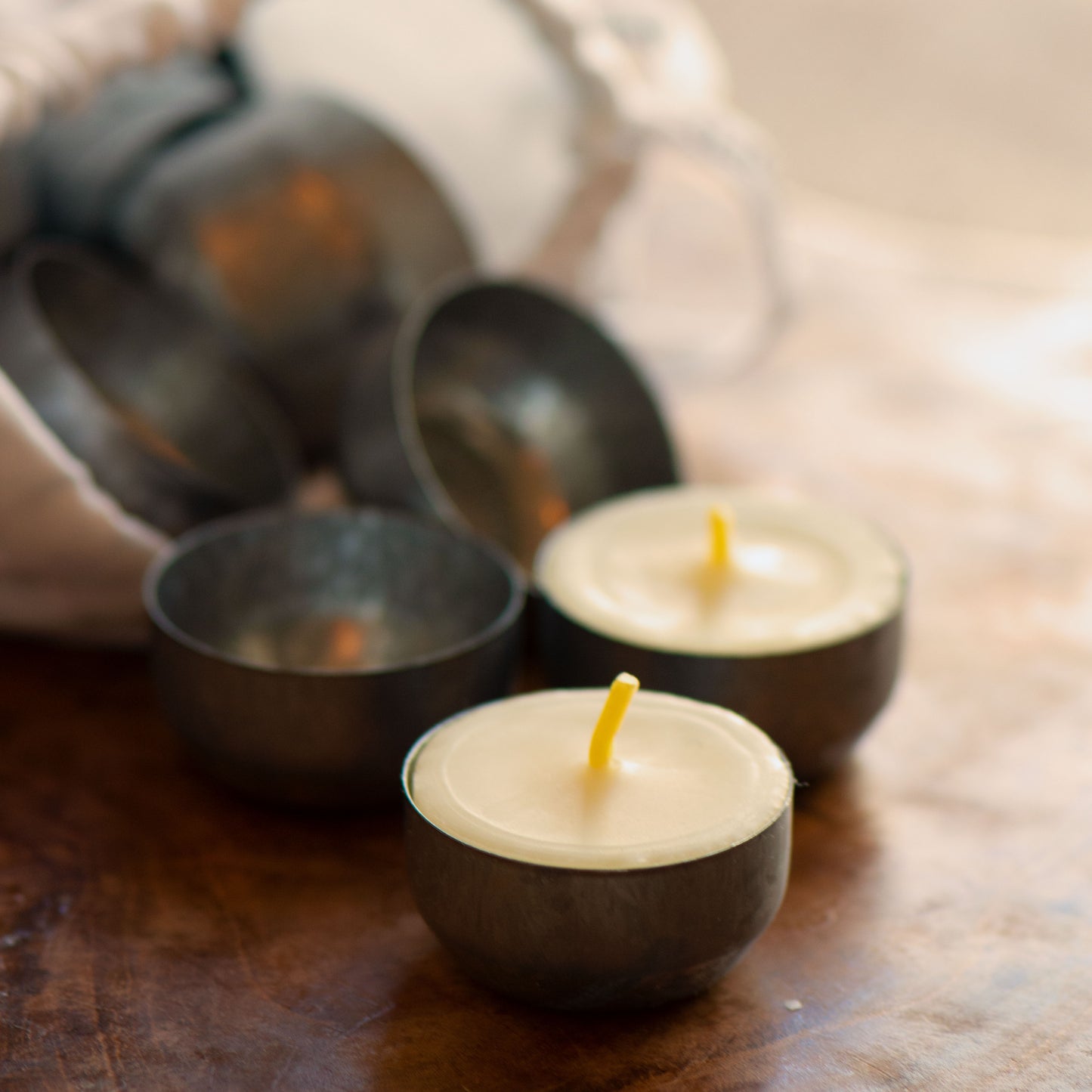 Reusable Tealight Tins by Northern Light