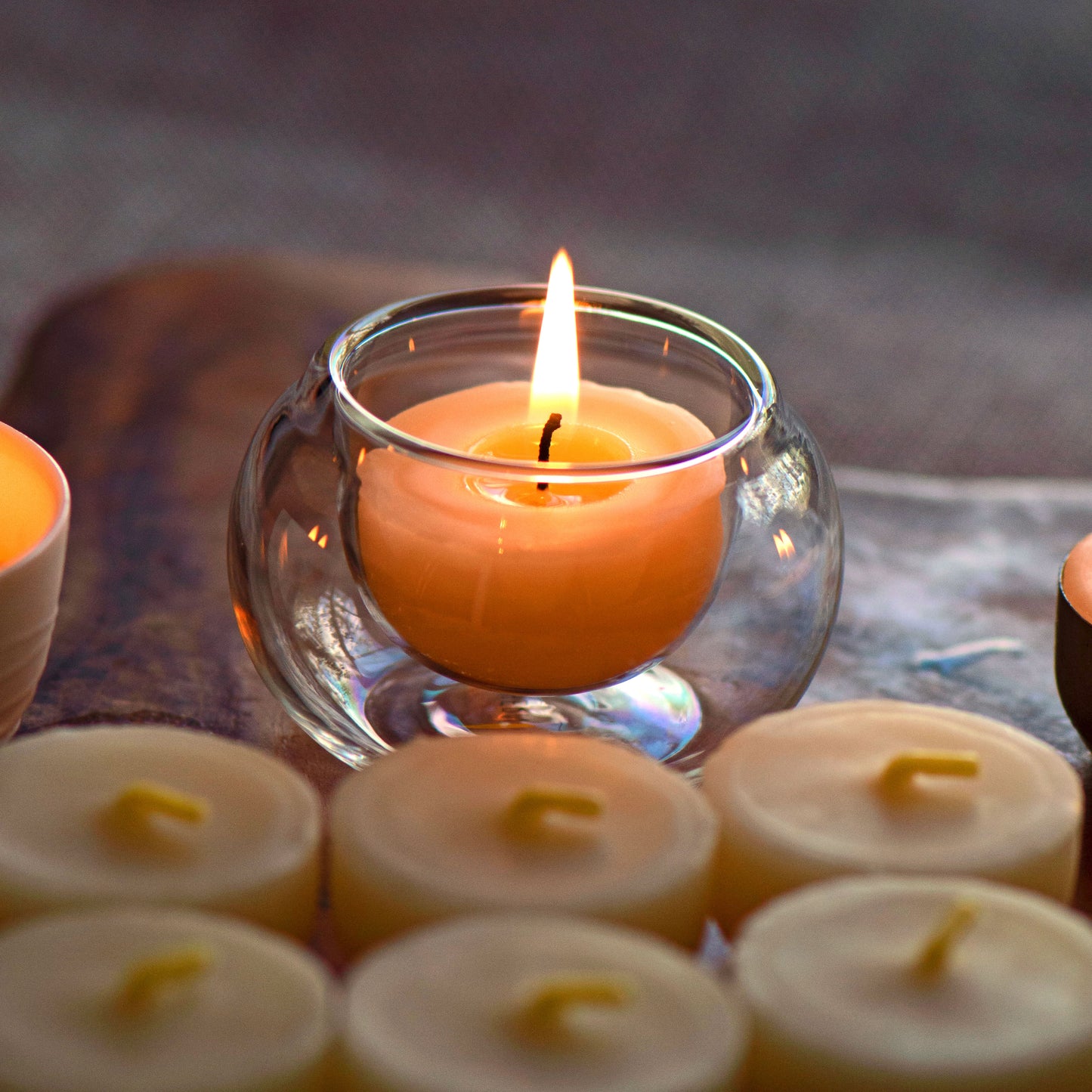 Northern Light beeswax tealight refills