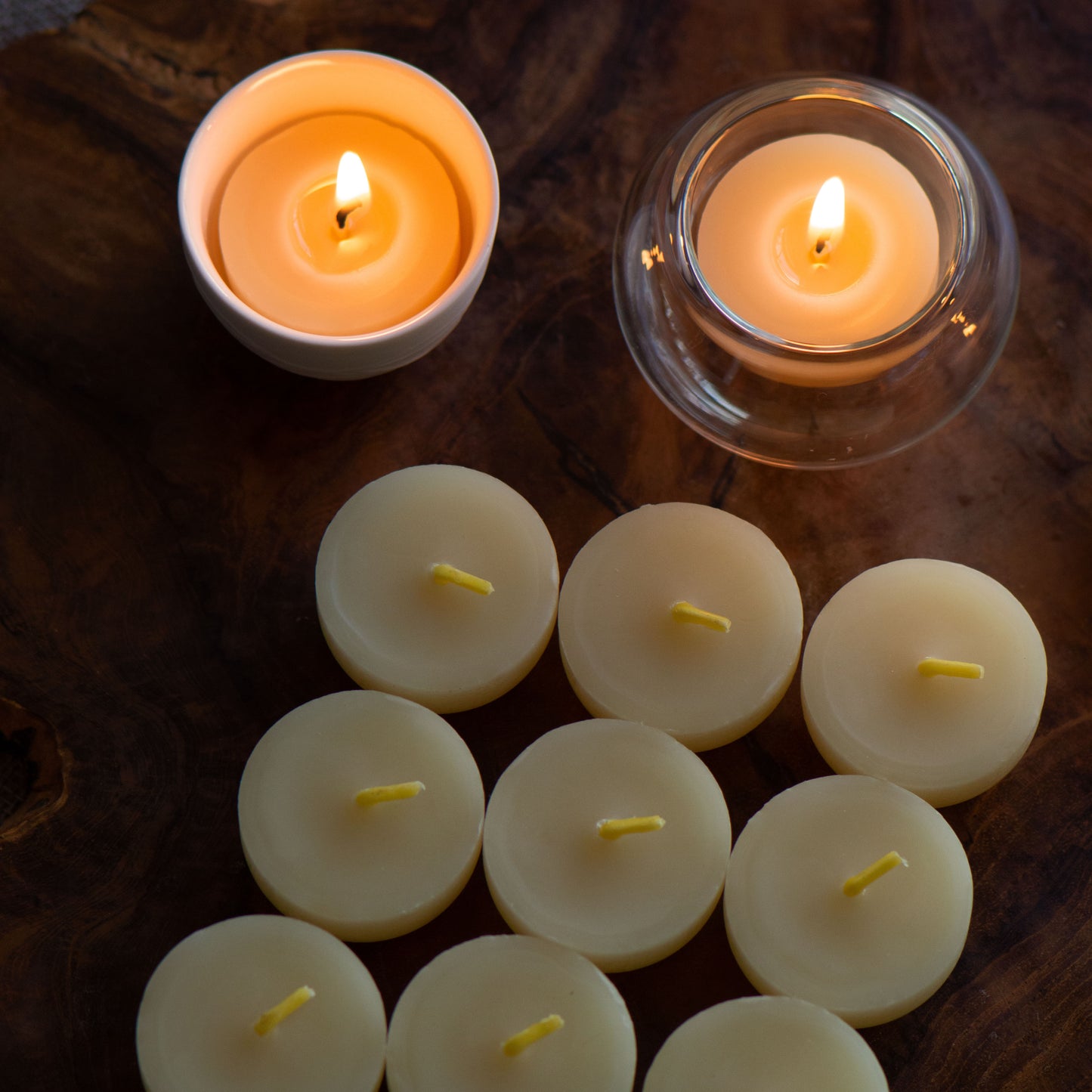 Northern Light beeswax tealight refills