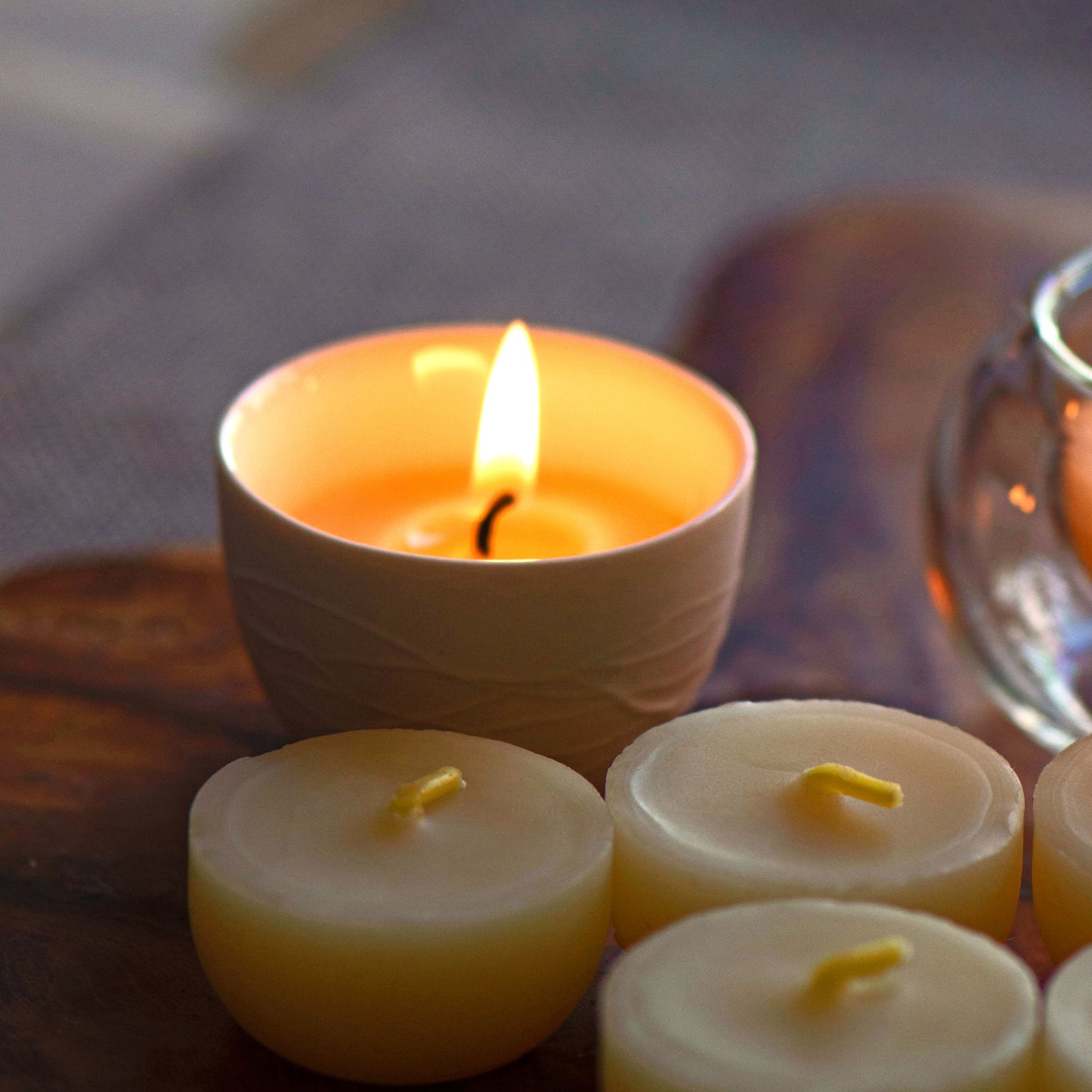 Northern Light beeswax tealight refills