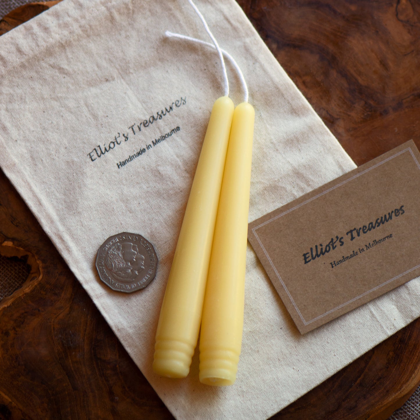 Prayer Taper Beeswax Candles