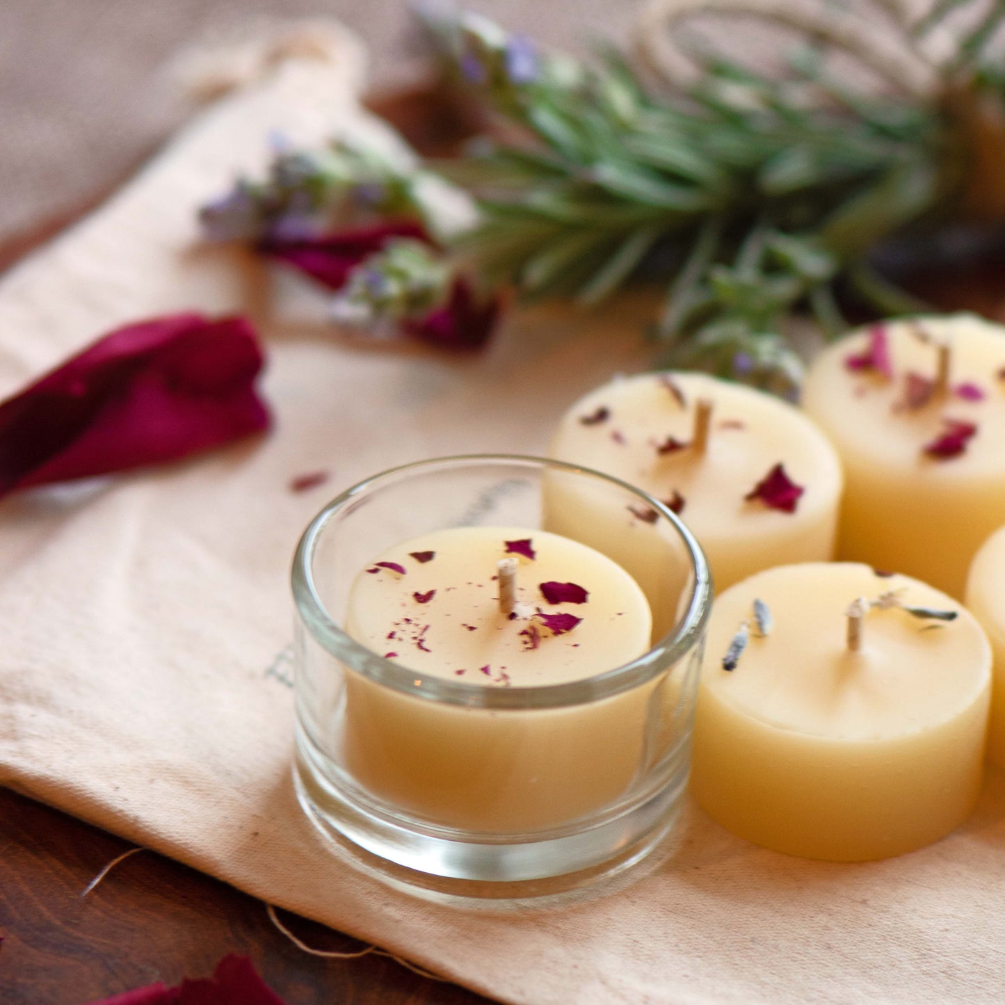 Scented Beeswax Tealights Gift Set