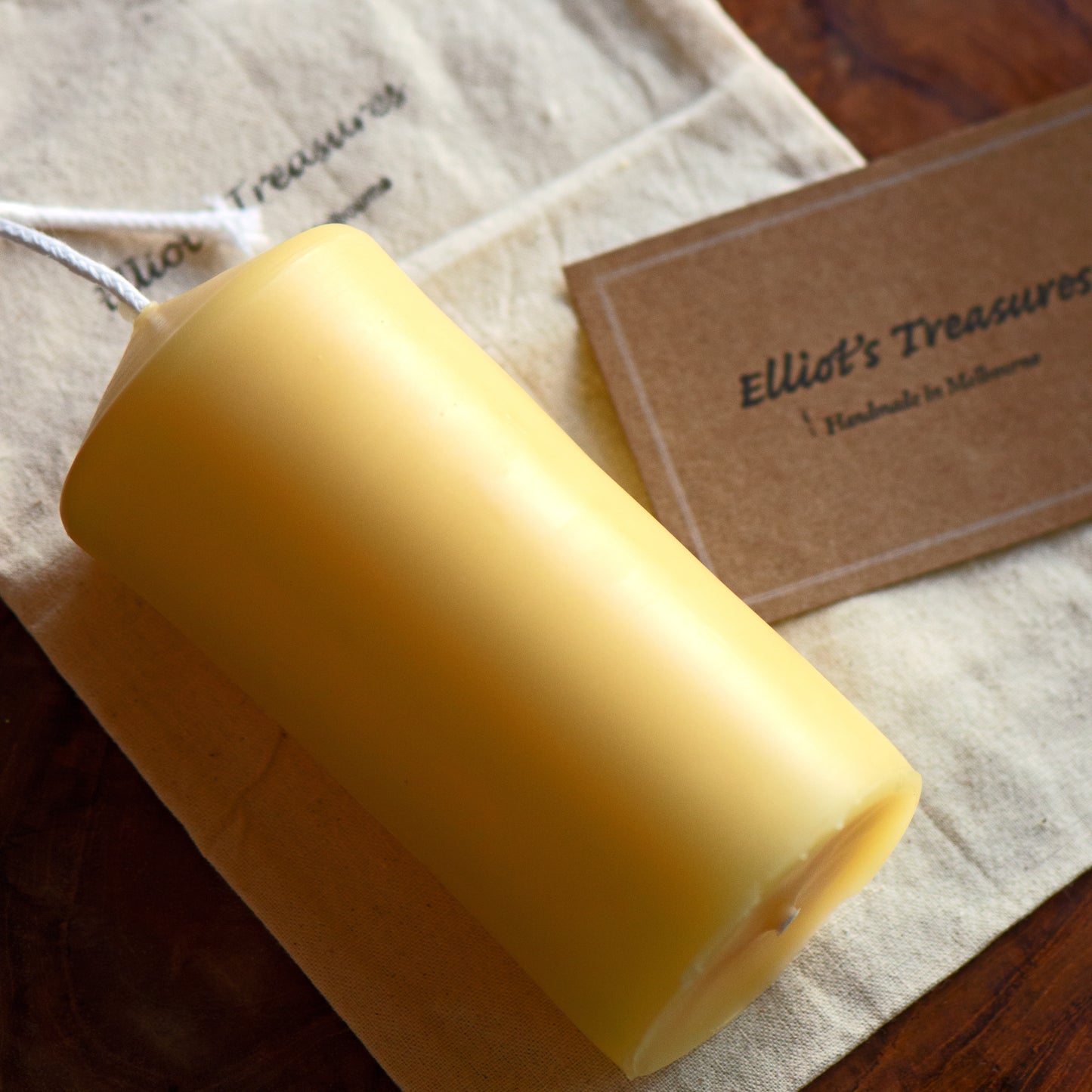 Writer's Candle - Pure Beeswax Candles