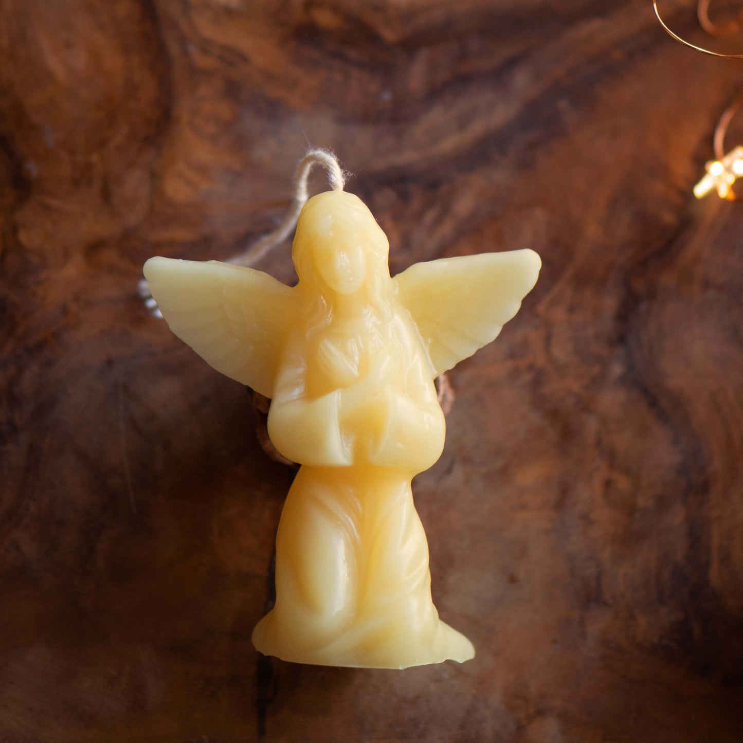 Angel Beeswax Candle