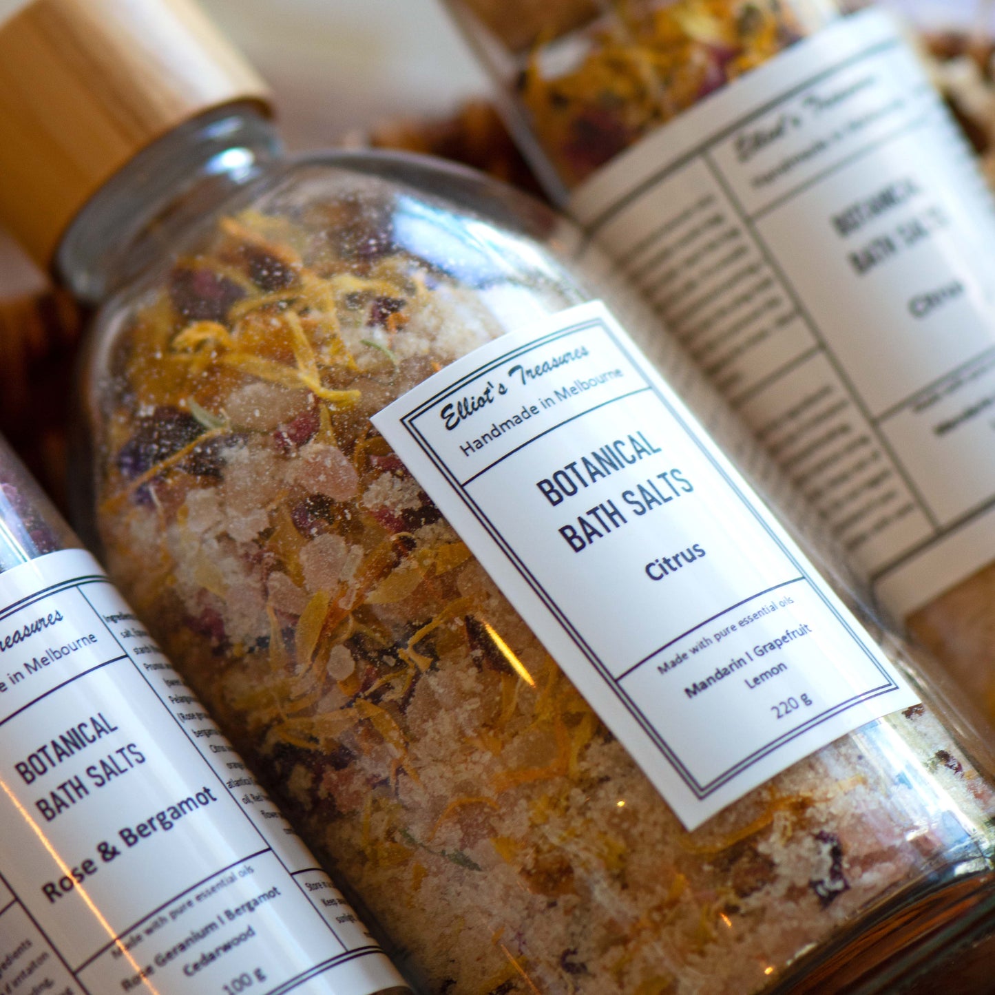 Botanical Bath Salts - 220g Bottle