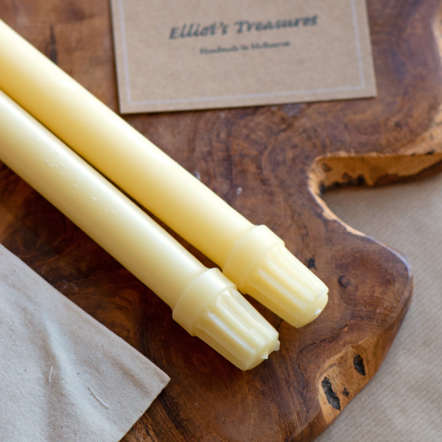 Colonial Taper Beeswax Candles