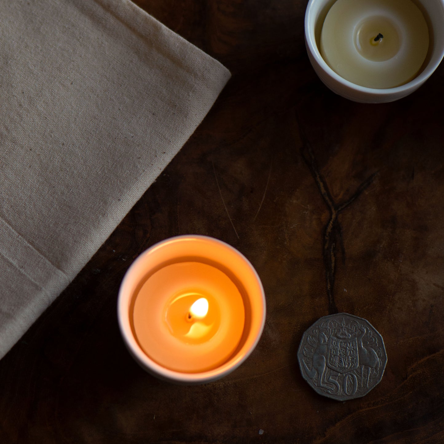 Porcelain Tealight Holder by Northern Light