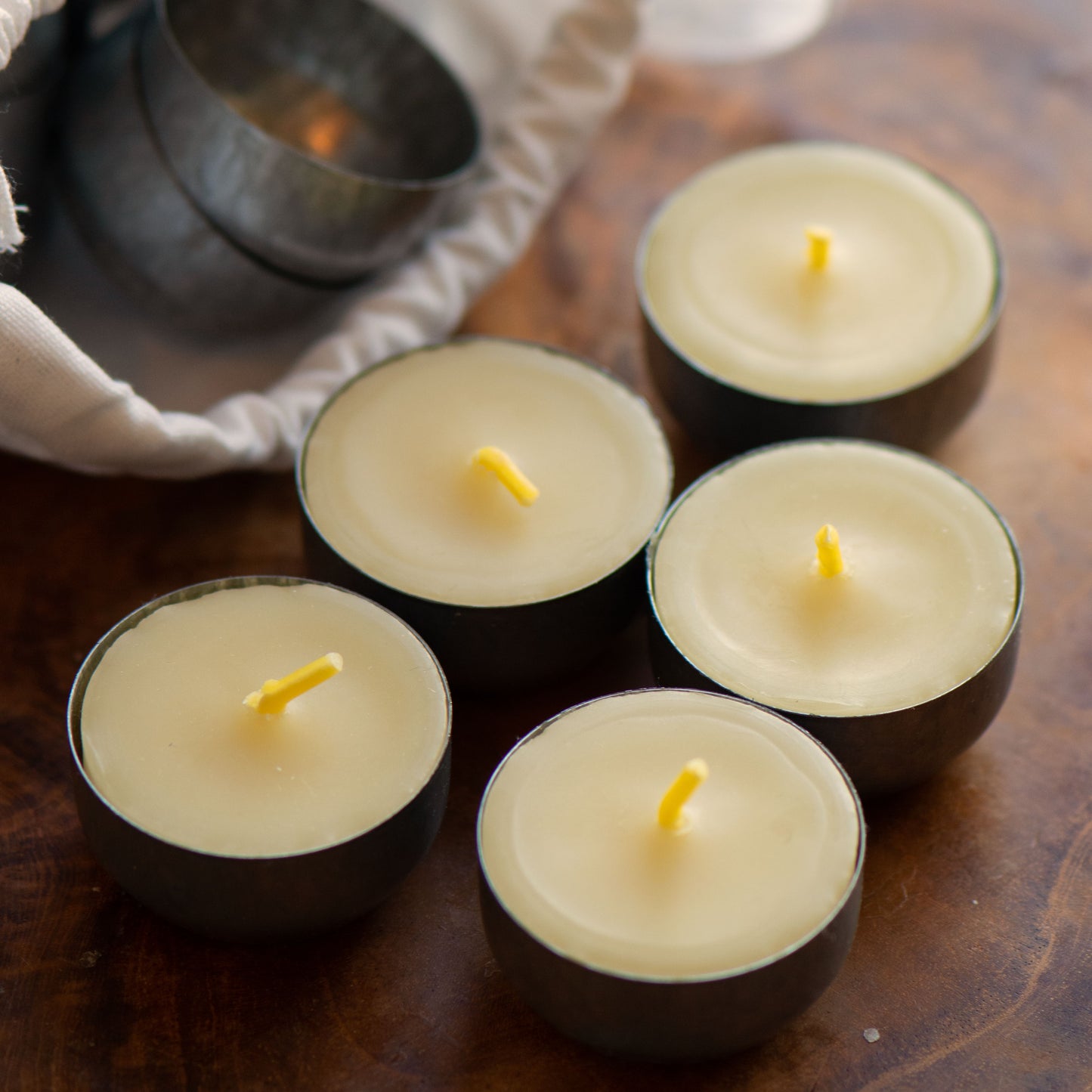 Reusable Tealight Tins by Northern Light