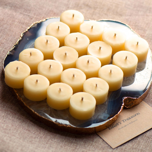 Standard Beeswax Tealight Refills