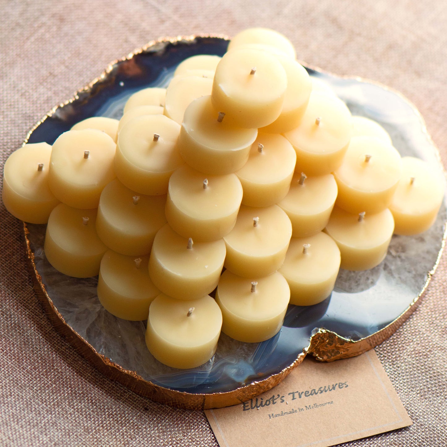 Standard Beeswax Tealight Refills